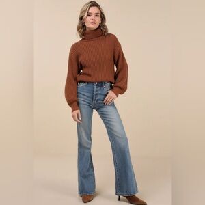 Women's Blue Flared Jeans